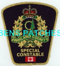 CANADA,ALBERTA,PARKLAND COUNTY SPECIAL CONSTABLE 1